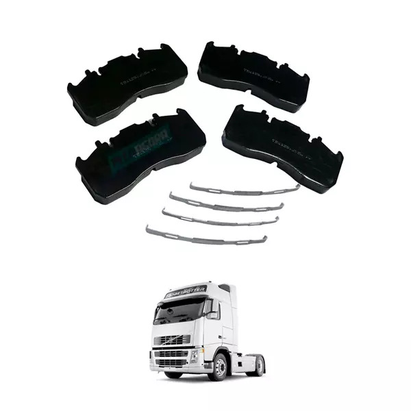 PASTILHA FREIO TRUCK VOLVO FH FM FMX TODOS (21496551.)