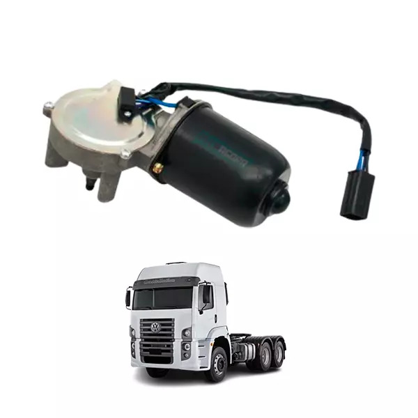 MOTOR LIMPADOR PARABRISA 24V VW 13180 15180 17250 19379 24250 25320 25370 26260 