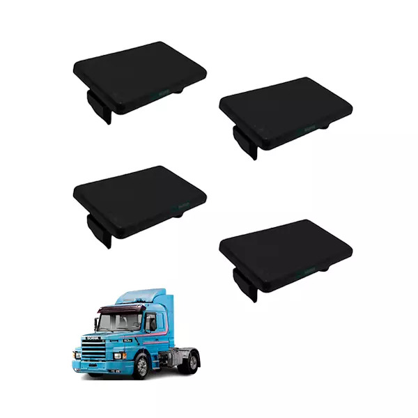 CAIXA 4 TAMPA CEGA TAPA FURO DO PAINEL SCANIA 112 113 (CX.295872**4)
