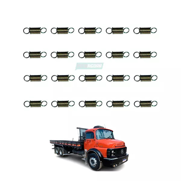 CAIXA 20 MOLA DA FECHADURA PORTA 25MM MB 1113 1313 1513 2013  (CX.UNIAO3/16-0033