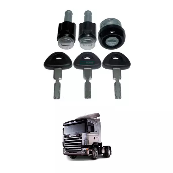 KIT CILINDRO IGNICAO 2 CILINDROS PORTA C CHAVES ​SCANIA SERIE 4 (581025-)