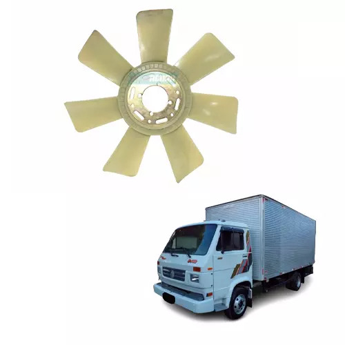 HELICE RADIADOR SEM VISCO 7 PAS VW 8140 14200 14150 12180 14180 16170 16220 2422