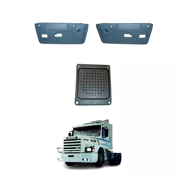 KIT TELA ALTO FALANTE FORRO PORTA ESQ FORRO PORTA DIR SCANIA 113 1991 A 1998 (K.