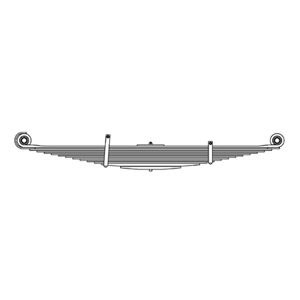 MOLA TRASEIRA COM FURO AGRALE MA8.5 9.2 10 VOLARE W8 W9 (KAG2241A1)