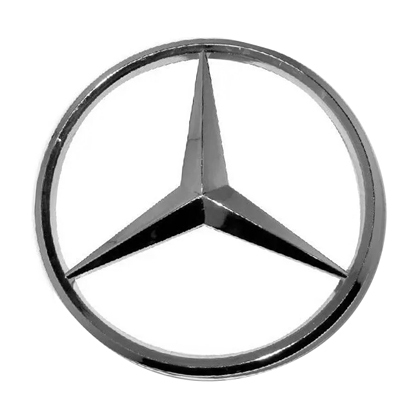 EMBLEMA GRADE ESTRELACROMADA  200MM MB 709 710 912 914 ACELLO 915 1016 ONIBUS UR