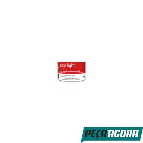 MASSA DE POLIESTER MAXI LIGHT MAXI RUBBER 500G (21654CC)