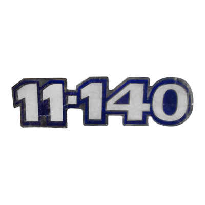 EMBLEMA LATERAL AZUL 11.140 (T11853687A-9)
