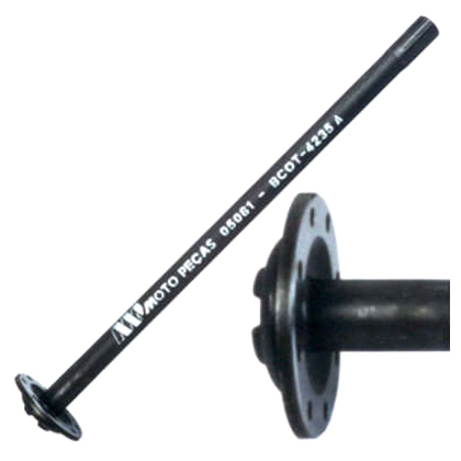 SEMI EIXO 20 ESTRIAS 8 FUROS DIAM 155MM DIFERENCIAL L340 TINKINHO VW 11130 FORD 