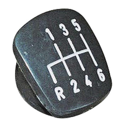 CAIXA 5 TAMPA PUNHO 6 MARCHAS RE PARA TRAS PRETA MERCEDES BENZ (CX.3862687057**5