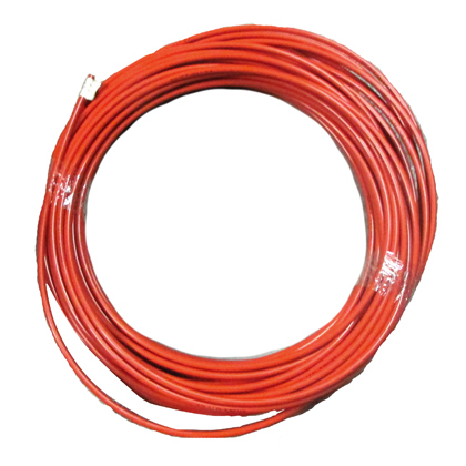 TUBO NYLON 1 METRO 10X7MM SEM TRAMA TECALON VERMELHO INSTALACAO SISTEMA A AR CAR