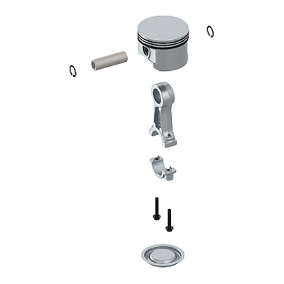 JOGO REPARO PISTAO E BIELA COMPRESSOR (4111519282)