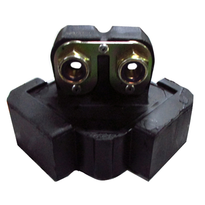 COXIM TRASEIRO MOTOR (REFIL BORRACHA SEM FERRAGEM) VOLVO FM FH 2015 (21416525-CX