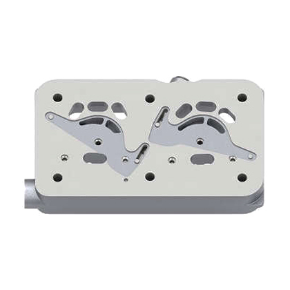 CABECOTE COMPRESSOR AR 2CIL GOVERNADO COM LAMINAS CAVALO MARINHO MB O500 ARTICUL