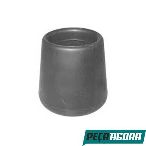 PONTEIRA DE BORRACHA FORSAN REDONDA BRANCA 1'' PACOTE C/ 20 (8446CC)