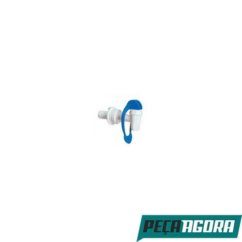 TORNEIRA PARA FILTRO HERC BRANCO E AZUL 1118 PACOTE C/ 12 (8654CC)