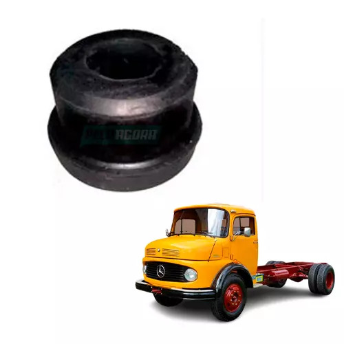 BORRACHA SUPORTE CARDAN BOIADEIRO MBB 1113 1313 1513 2013 2213 SUPORTE TUBOPECAS