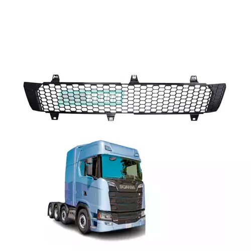 TELA GRADE FRONTAL SUPERIOR SCANIA SERIE G L P R S P250 P320 P360 PLASTICO (2307