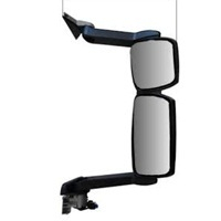 ESPELHO RETROVISOR DUPLO ELETRICO COM DESEMBACADOR 24V LD (VI609-21711)