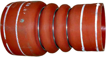 MANGUEIRA INTERCOOLER 65X85X150MM 3 ANEIS FORD F250 F350 F4000 MOTOR CUMMINS (1C