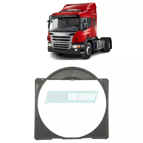 DEFLETOR RADIADOR SCANIA SERIE 5 P 340 380 420 - 6 CILINDROS (1769522-150017)