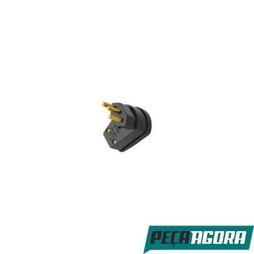 PINO MACHO TRIANGULAR 2P +T PRETO 20A FAME 1490 (21221CC)