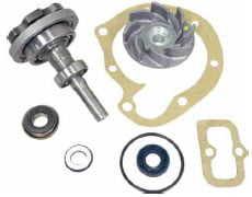 REPARO BOMBA DAGUA COMPLETO C/ ROLAM ROTOR 87.5 MM MBB OM352/352A 1113/1313/1513