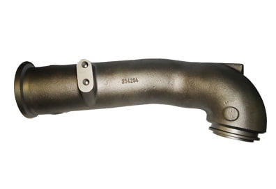 TUBO CONEXAO ESCAPAMENTO  CUMMINS 6BTAA FORD VW 16.170 12.170BT 14.170BT 16.200 