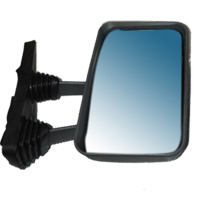 CONJUNTO ESPELHO RETROVISOR BRACO CURTO MANUAL LD (VI588-21712)