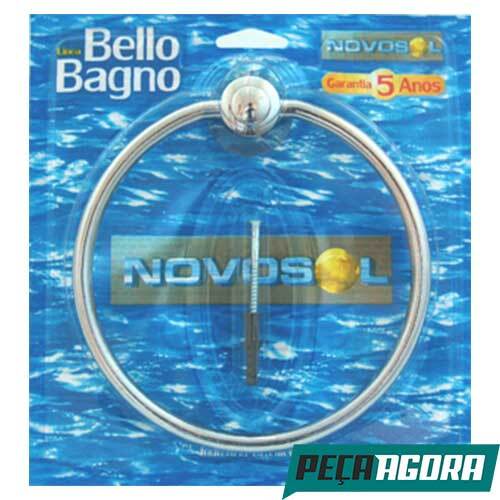 TOALHEIRO BELLO BAGNO CROMADO 104 (1718CC)