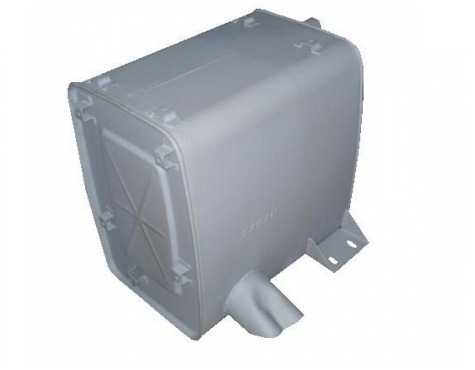 SILENCIOSO MB ACTROS ATE 2011 - EURO 3 SISTEMA ORIGINAL COM SAIDA LATERAL (94249