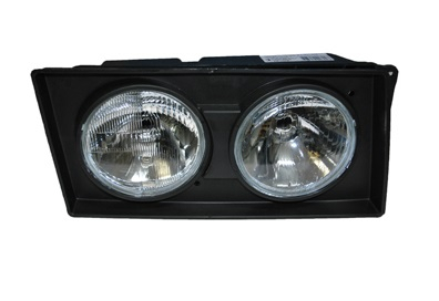 FAROL DUPLO SEM LAMPADA H1 H1 MOLDURA PRETA VW TODOS PESADOS 2000 DIANTE LD DIRE