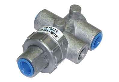 VALVULA 3/2 VIAS M16X1,5 SUSPENSOR CARRETA MODERNA LIBERACAO ROSCA M16X1,5 QUAND