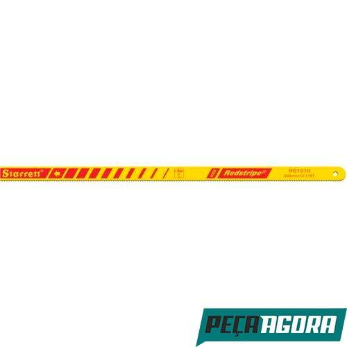 SERRA DE ACO RAPIDO STARRETT SETA VERMELH.1218RS AMR C/ 10 (1394CC)