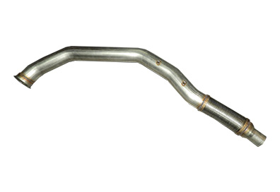 TUBO ESCAPAMENTO SAIDA MOTOR 4.1/2'' INOX MB ATRON 1635 (6954901619,)