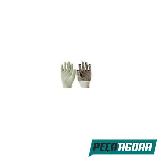 LUVA TRICOTADA ANTIDERRAPANTE PACOTE C/ 12 (6821CC)