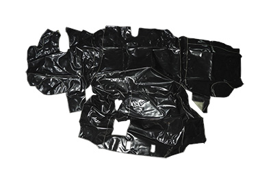 TAPETE DE VINIL AZUL COM CAPOTA MBB ATEGO 1315 1418 1518 (9586809803)