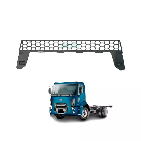 TELA GRADE ACABAMENTO SUPERIOR PARACHOQUE PLASTICO FORD NOVO CARGO 1317 1717 242