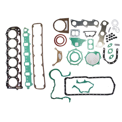 JOGO JUNTA MOTOR COMPLETO CABECOTE COM RETENTORES FORD CARGO MOTOR F2 F3 7.8 NAC