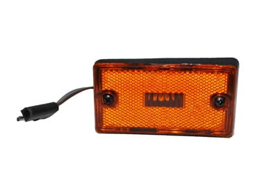 LANTERNA INDICADORA POSICAO LATERAL C/ CHICOTE (VA14575-161)