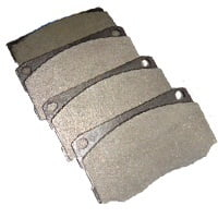 PASTILHA FREIO DIANT. TRAS. S ALARME VW 5140 DELIVERY FORD F4000 (2P0698151)