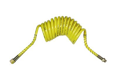 MANGUEIRA ESPIRAL 4500MM AMARELA MACHO M16 X FEMEA M16 VOLVO FH NH BITREM (VC327