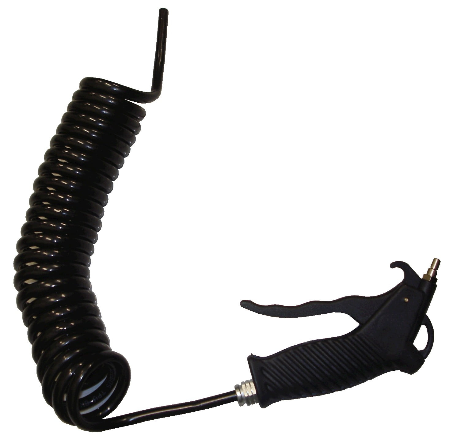 MANGUEIRA LIMPEZA CABINE PRETA COM REVOLVER, POLIUTERANO 8.00X5.50X3.5 MTS COR P