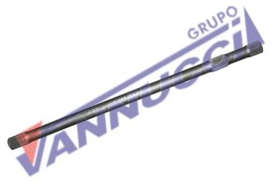 SEMI-EIXO HL7 MB 1938 1944 AXOR 2535S 2540 C/ BLOQUEIO 1106MM 40 ESTRIAS DUPLA P