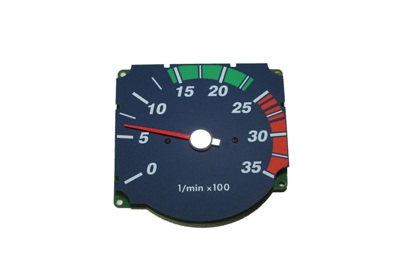 TACOMETRO COM MOLDURA VW VW ONIBUS 15180 ELETRICO 2005 FREIO MOTOR 1723 17260 (2