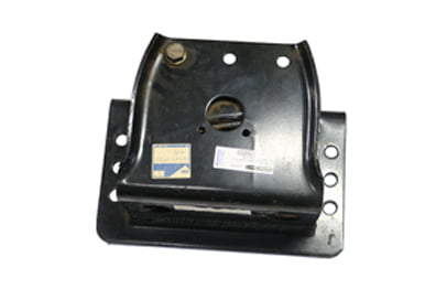 SUPORTE TRASEIRO MOLA TRASEIRA FORD CARGO 2422E 2428E LE ESQUERDA (4C455991AA)