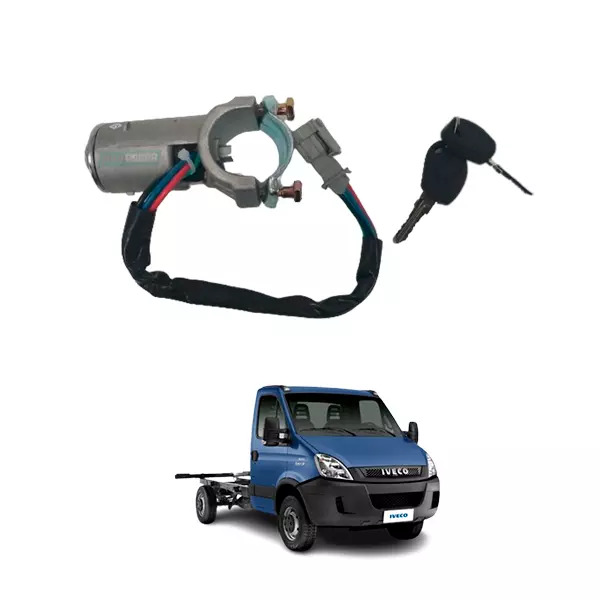 COMUTADOR IGNICAO COM TRAVA E CILINDRO IVECO DAILY 35S14 45S14 45S16 55C16 70C16