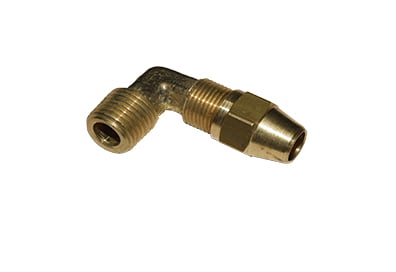 COTOVELO FREIO MACHO 1/4'' NPT X MACHO 5/16'' TUBO NYLON COM PORCA E ANILHA

 (V