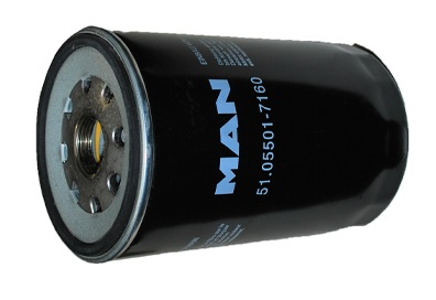 FILTRO LUBRIFICANTE VOLKSWAGEN 15190 17230 ONIBUS (MOTOR MAN) (07W115561-)