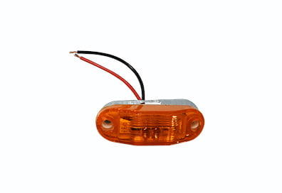 LANTERNA DELIMITADORA AMARELA LED BIVOLT SEM TERMINAL COM CABO (040461)