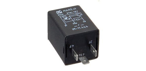 RELE PISCA 3 PINOS SEM SUPORTE 12V VW TODOS ATE 92 (TJG953227_)